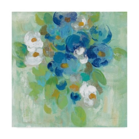 Silvia Vassileva 'Spring Aroma Ii White Flowers' Canvas Art,24x24